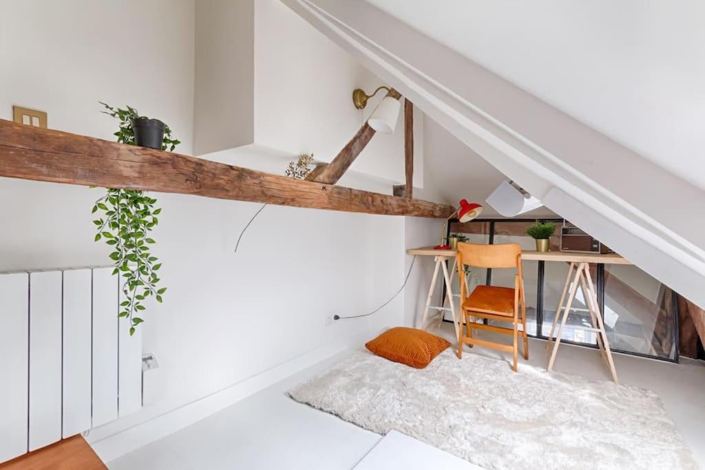 Appartement Mykeypers - Fantastic Designed Parisan Loft 2Br/6P- Le Marais Extérieur photo