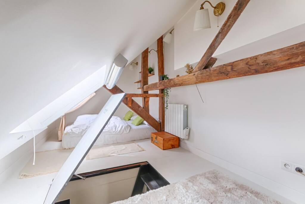 Appartement Mykeypers - Fantastic Designed Parisan Loft 2Br/6P- Le Marais Extérieur photo