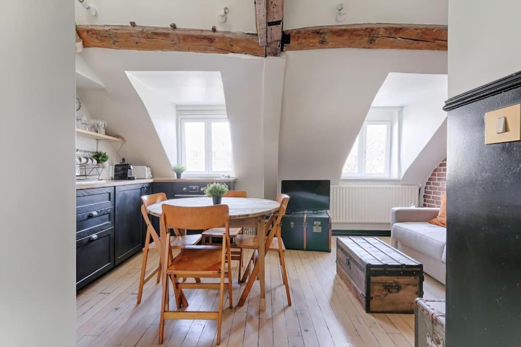 Appartement Mykeypers - Fantastic Designed Parisan Loft 2Br/6P- Le Marais Extérieur photo