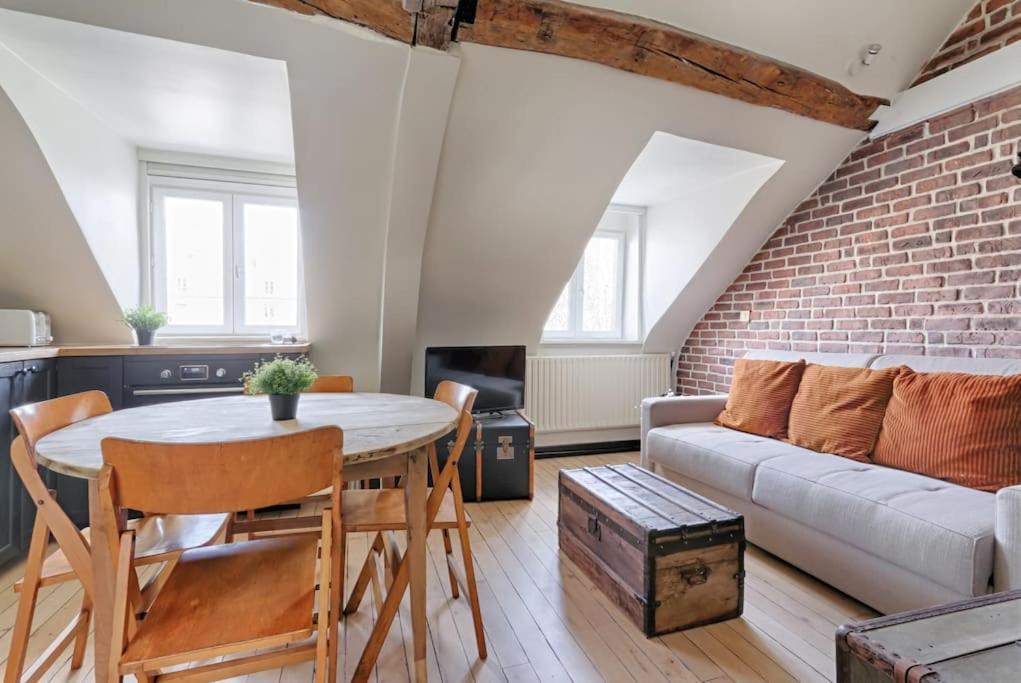 Appartement Mykeypers - Fantastic Designed Parisan Loft 2Br/6P- Le Marais Extérieur photo